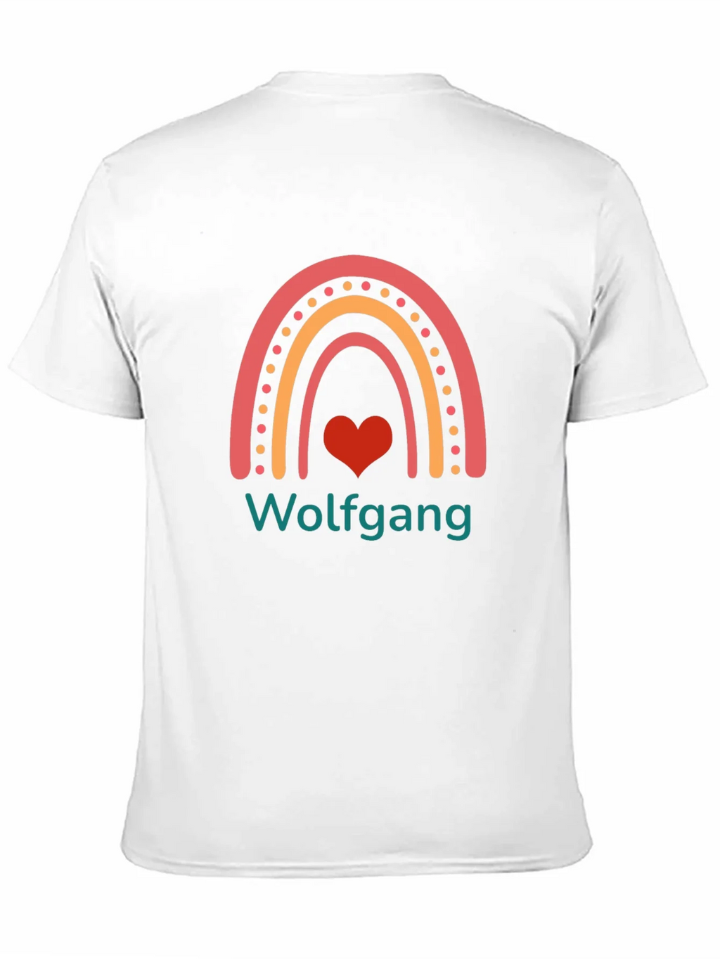 Wolfgang Rainbow Heart T-Shirt