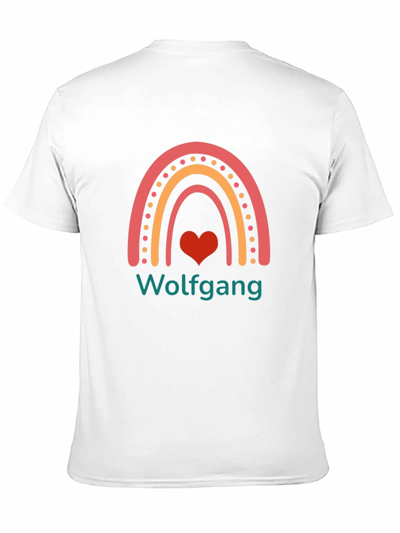 Wolfgang Rainbow Heart T-Shirt