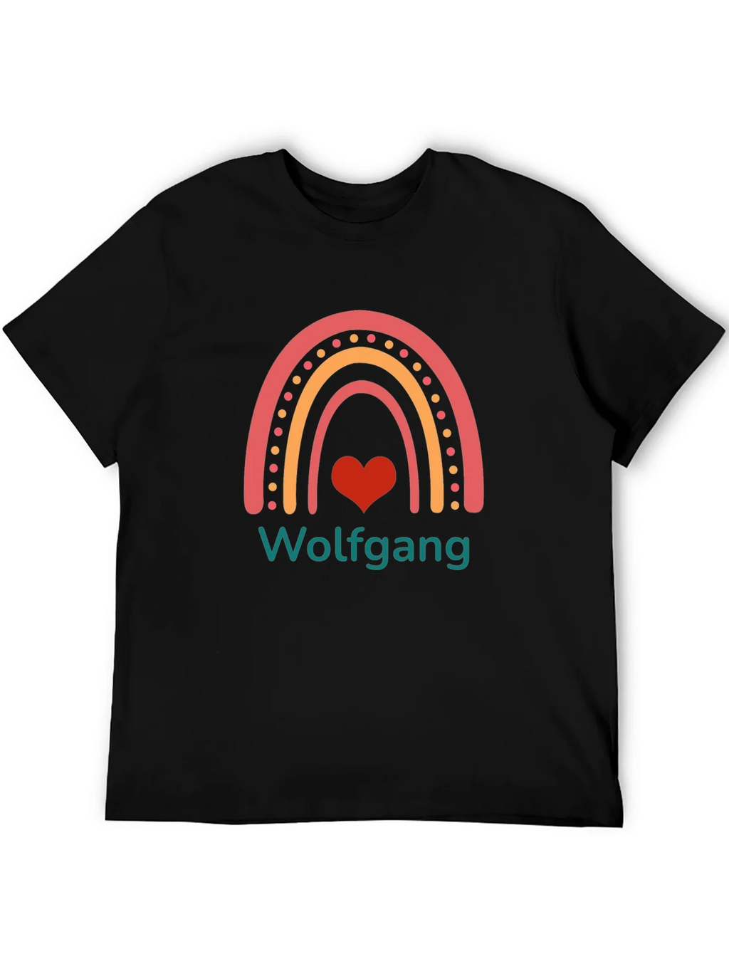 Wolfgang Rainbow Heart T-Shirt