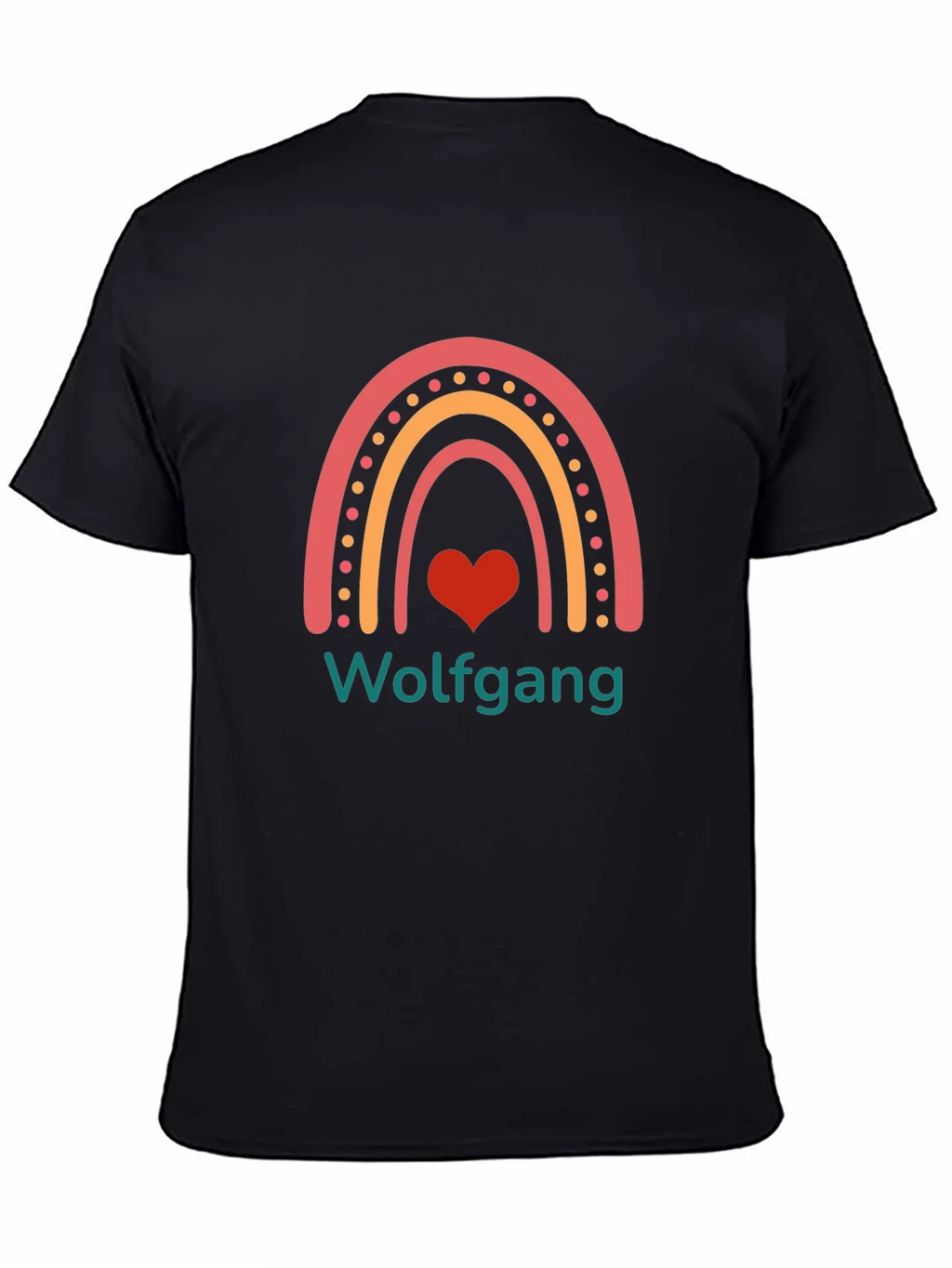 Wolfgang Rainbow Heart T-Shirt