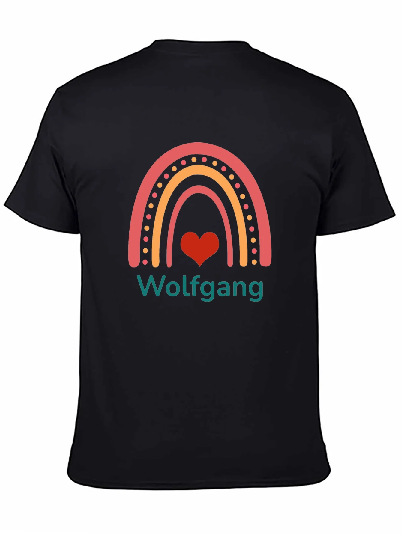 Wolfgang Rainbow Heart T-Shirt