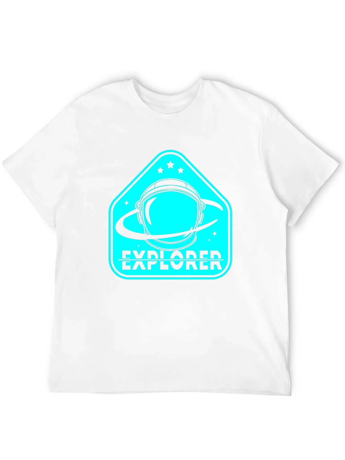 Explorer Astronaut Black T-Shirt