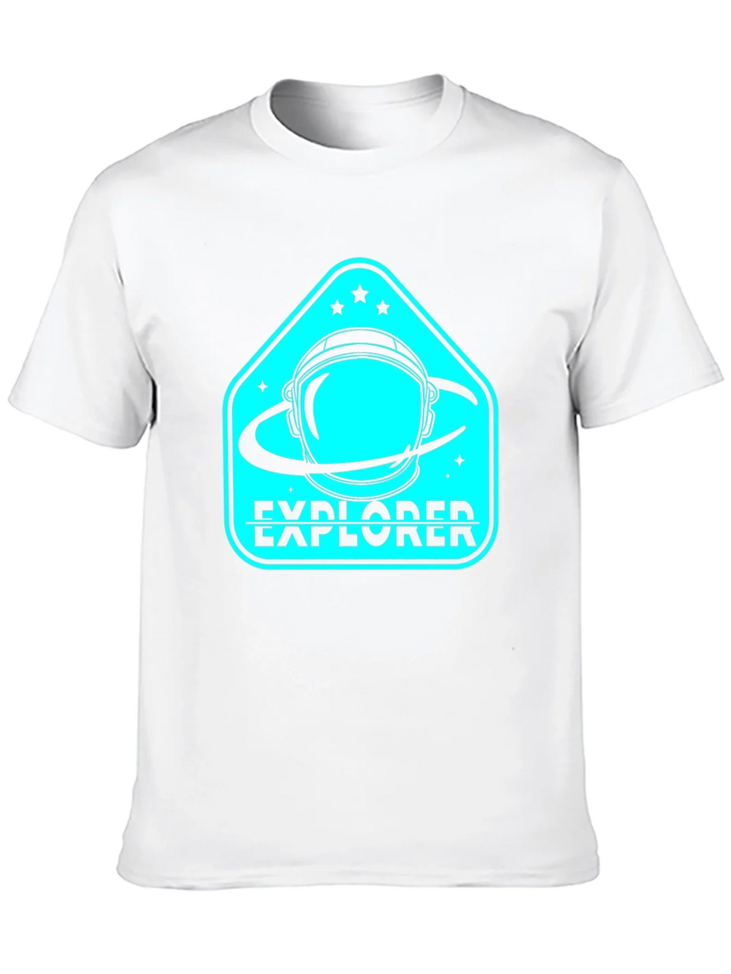 Explorer Astronaut Black T-Shirt