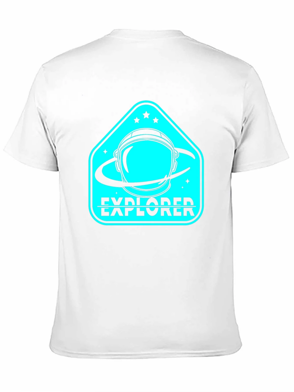 Explorer Astronaut Black T-Shirt
