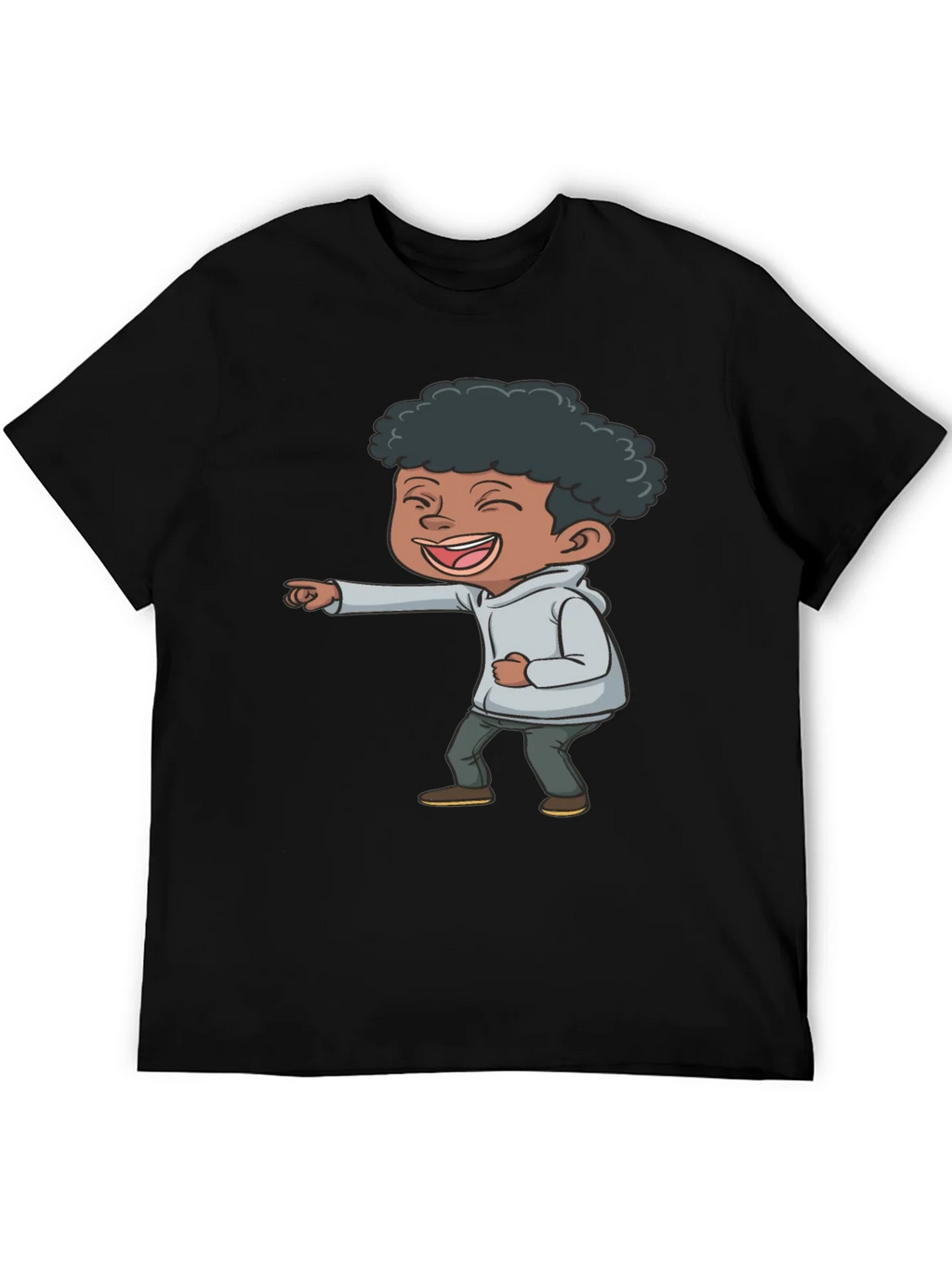 Laughing Kid Graphic T-Shirt