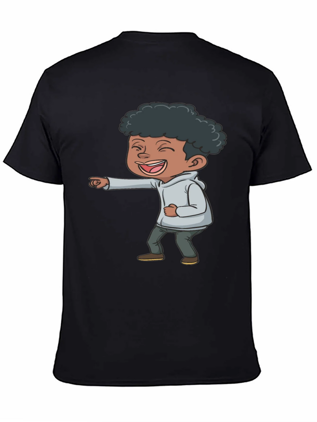 Laughing Kid Graphic T-Shirt