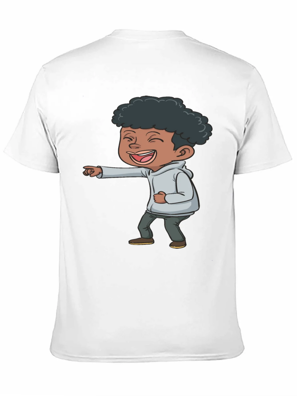 Laughing Kid Graphic T-Shirt