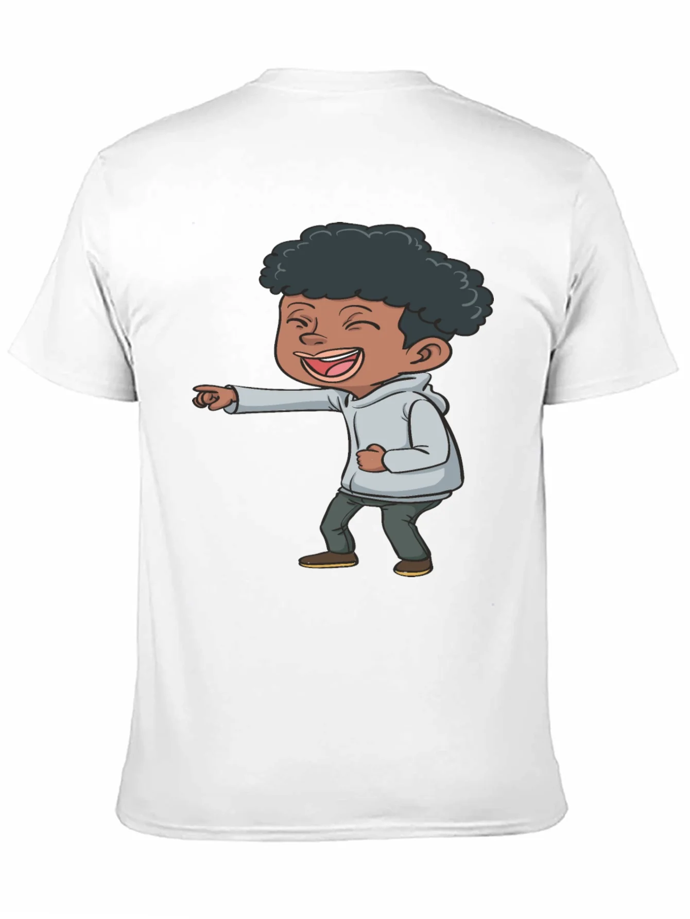 Laughing Kid Graphic T-Shirt