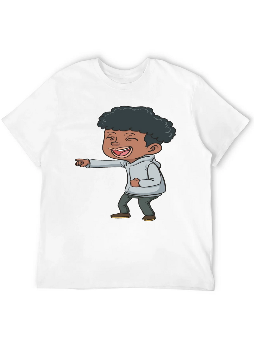 Laughing Kid Graphic T-Shirt