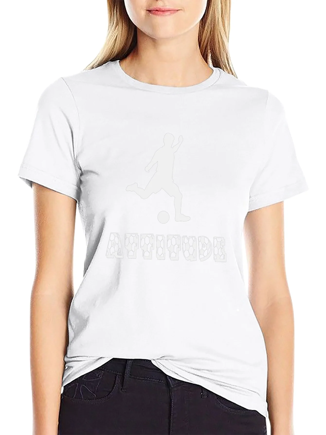 Attitude Soccer Graphic Tee