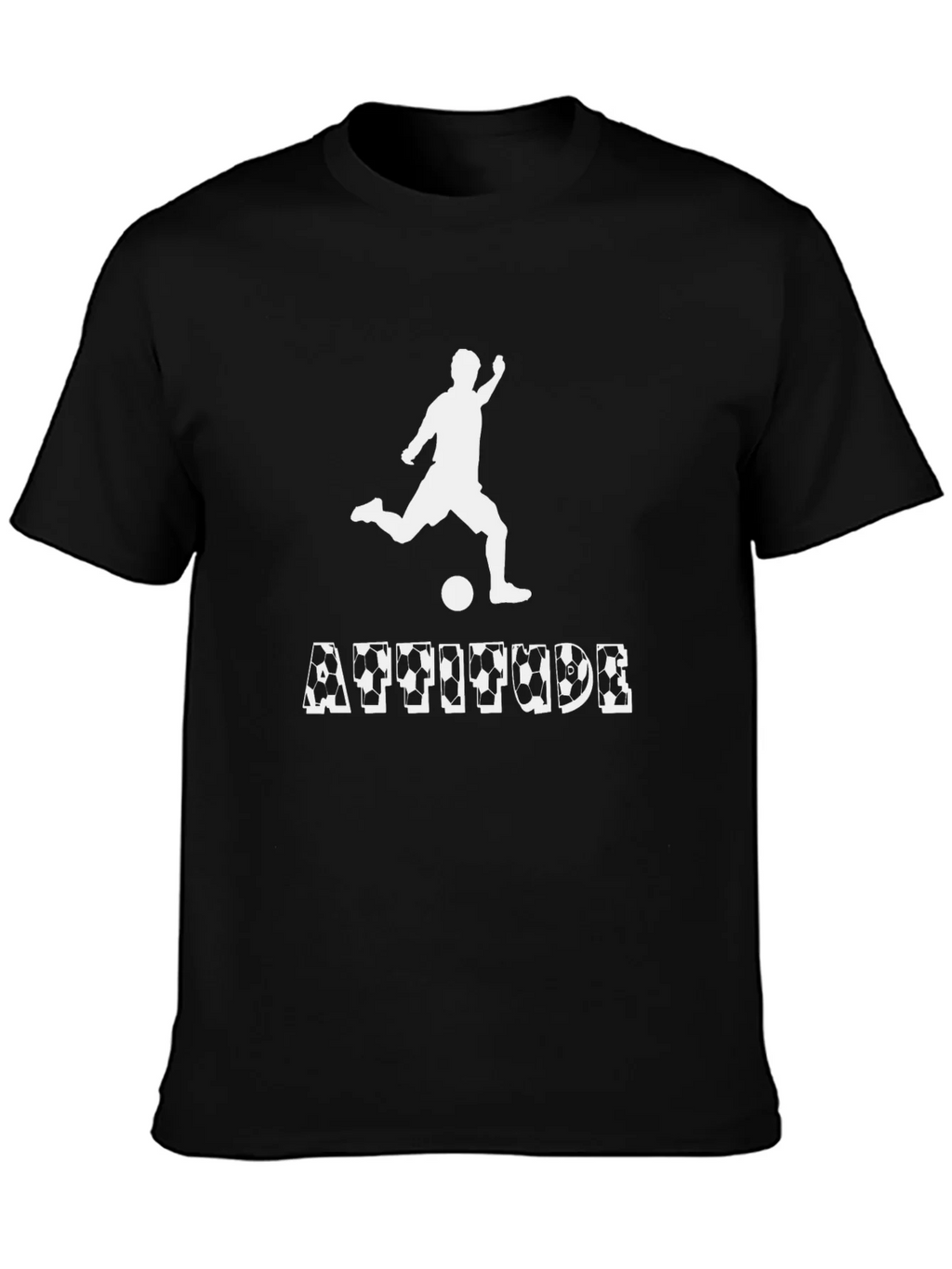 Attitude Soccer Graphic Tee