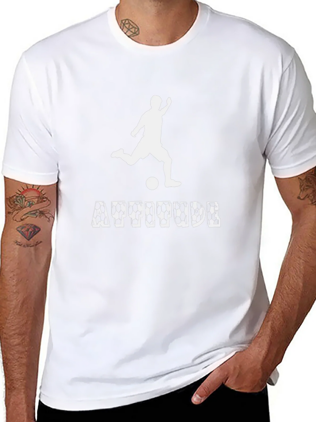 Attitude Soccer Graphic Tee