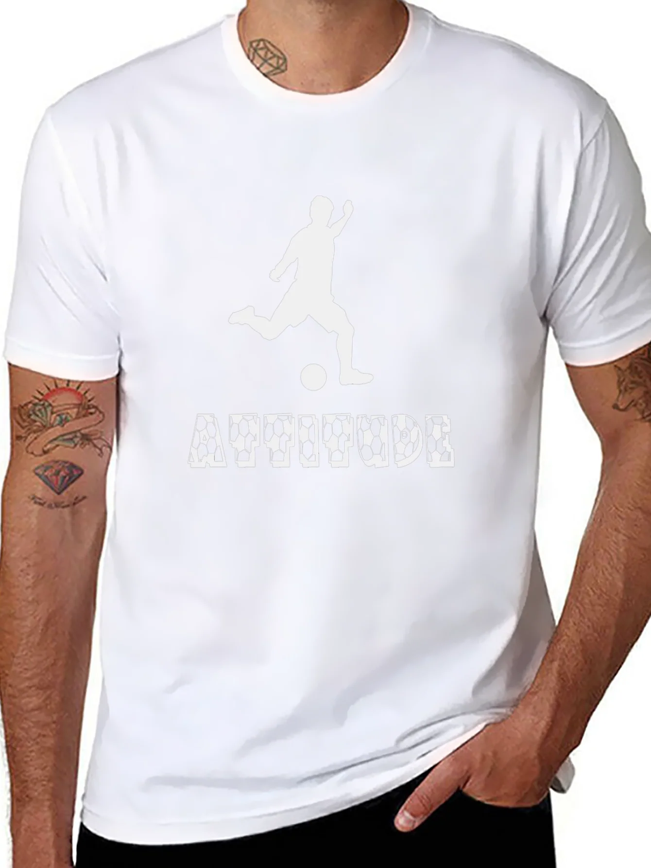 Attitude Soccer Graphic Tee