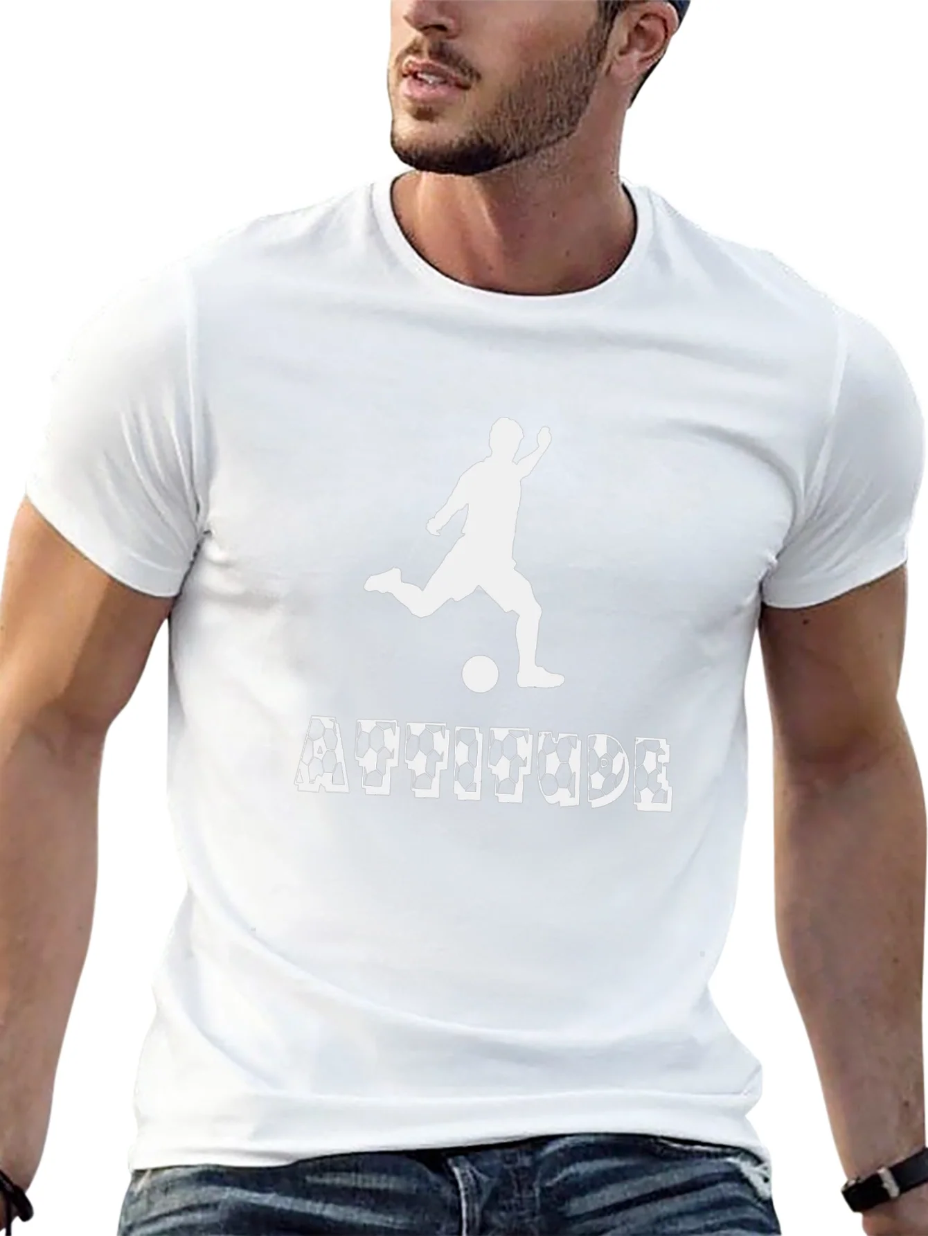 Attitude Soccer Graphic Tee
