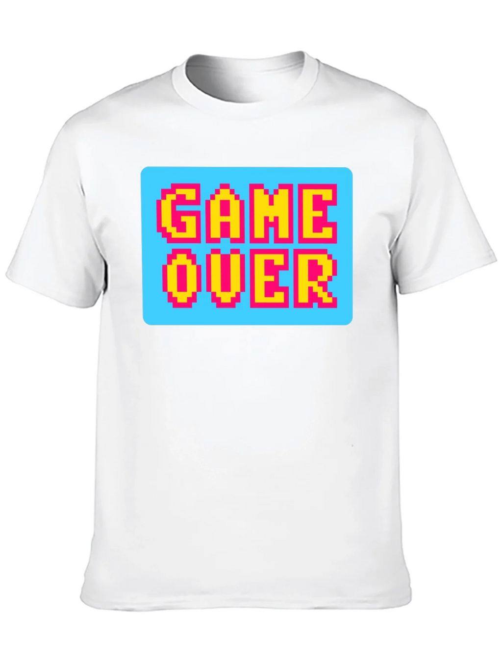 Game Over Pixel Art T-Shirt - Retro Gaming Style