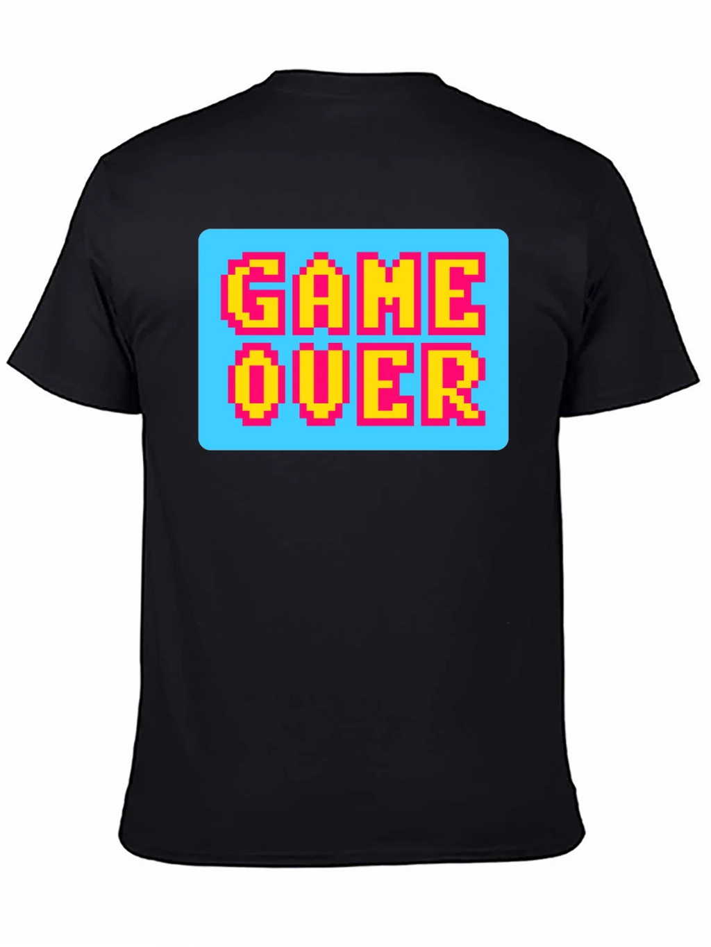 Game Over Pixel Art T-Shirt - Retro Gaming Style