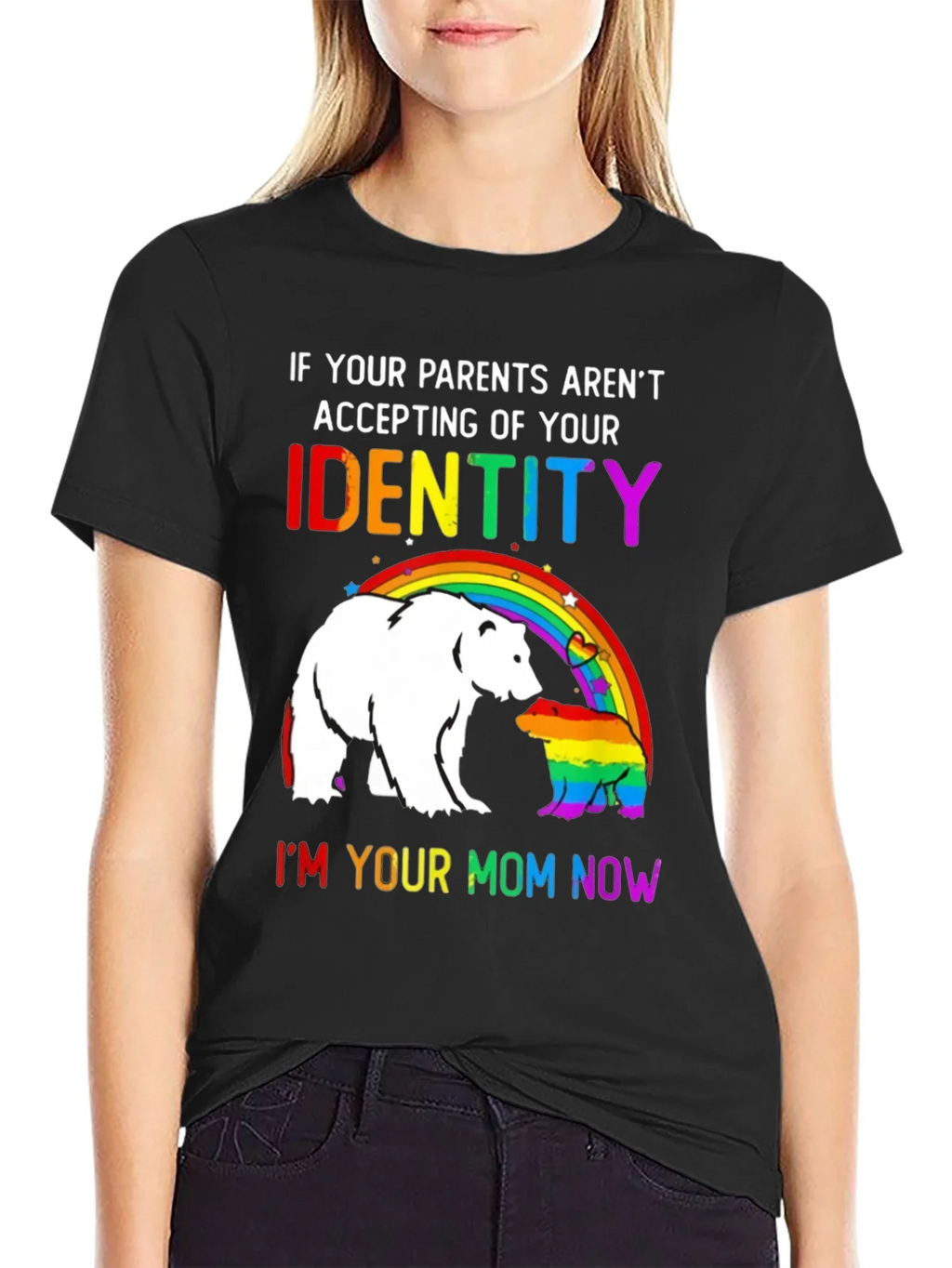 Mom Now LGBT Pride T-Shirt