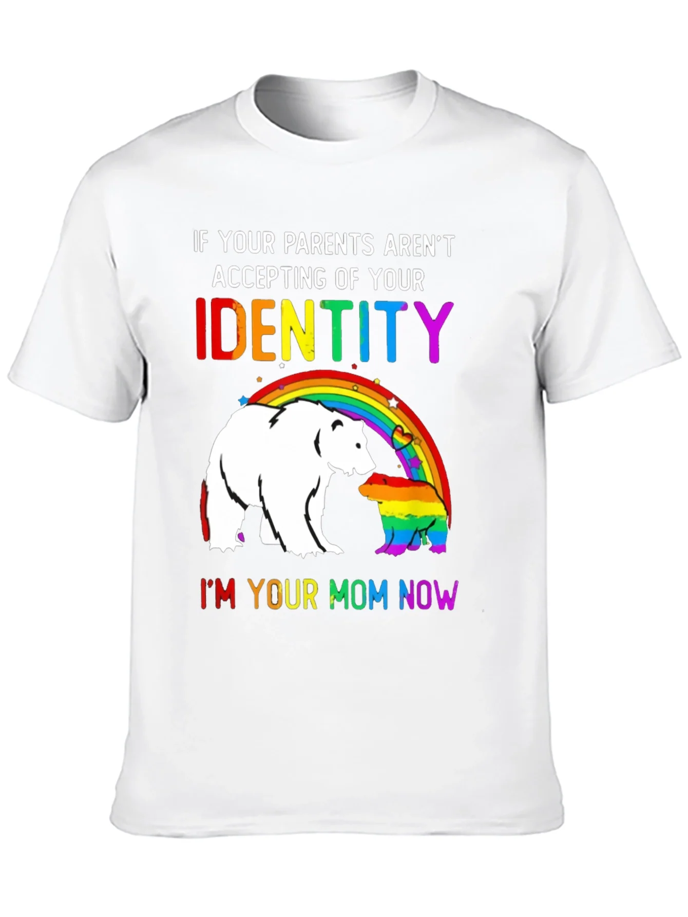 Mom Now LGBT Pride T-Shirt