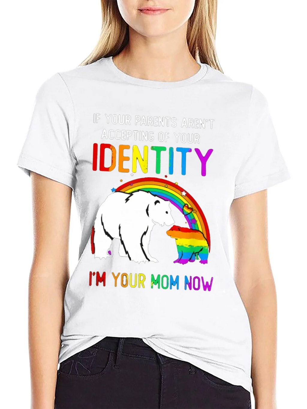 Mom Now LGBT Pride T-Shirt
