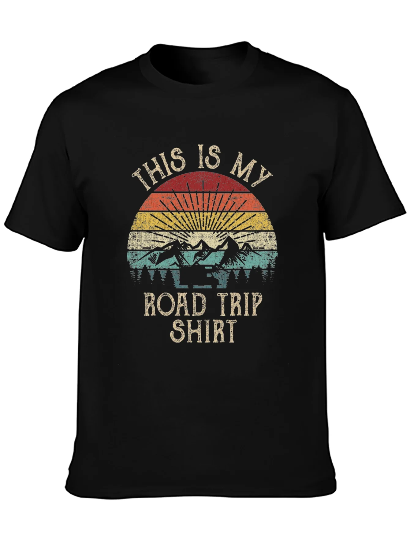 Road Trip Shirt - Vintage Style Tee for Adventure Seekers