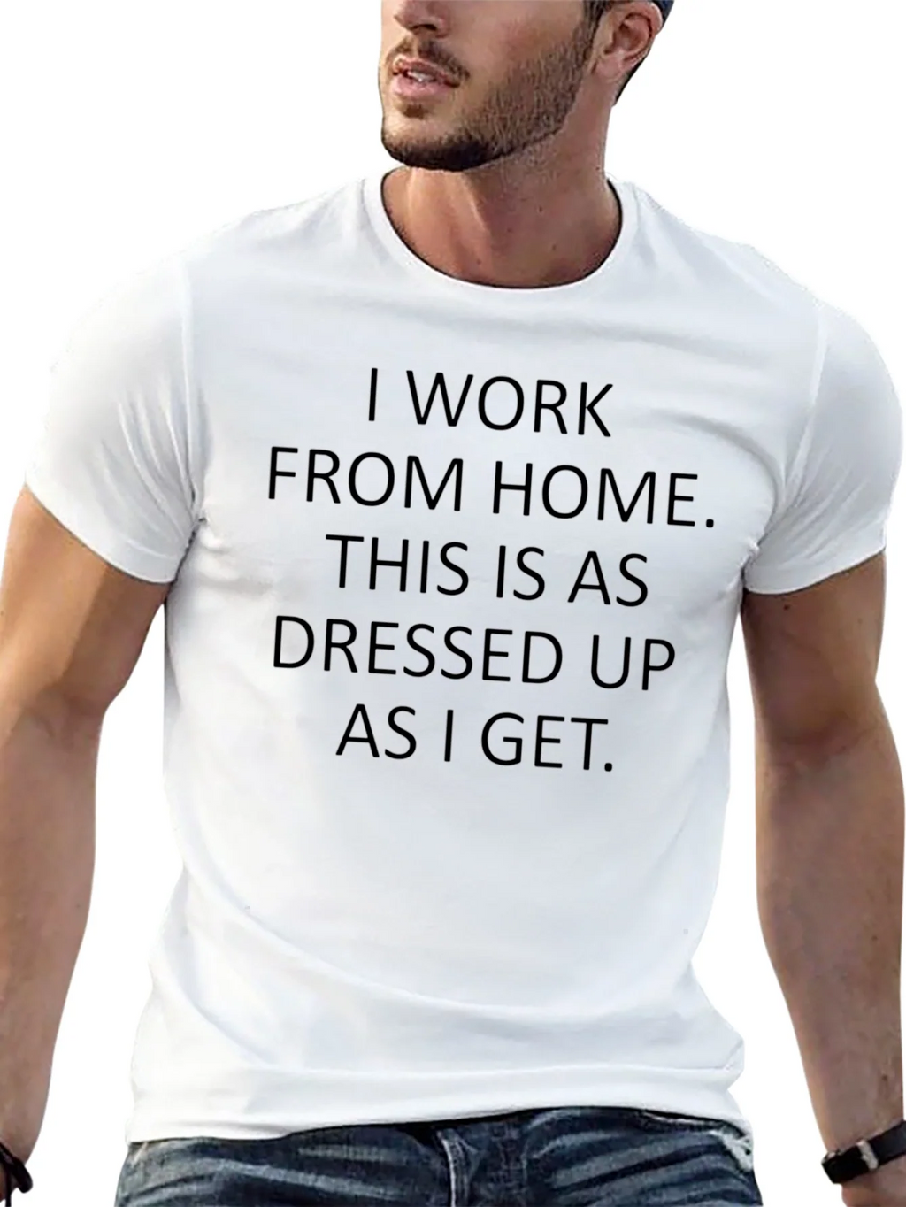 I Work From Home T-Shirt: Casual & Funny