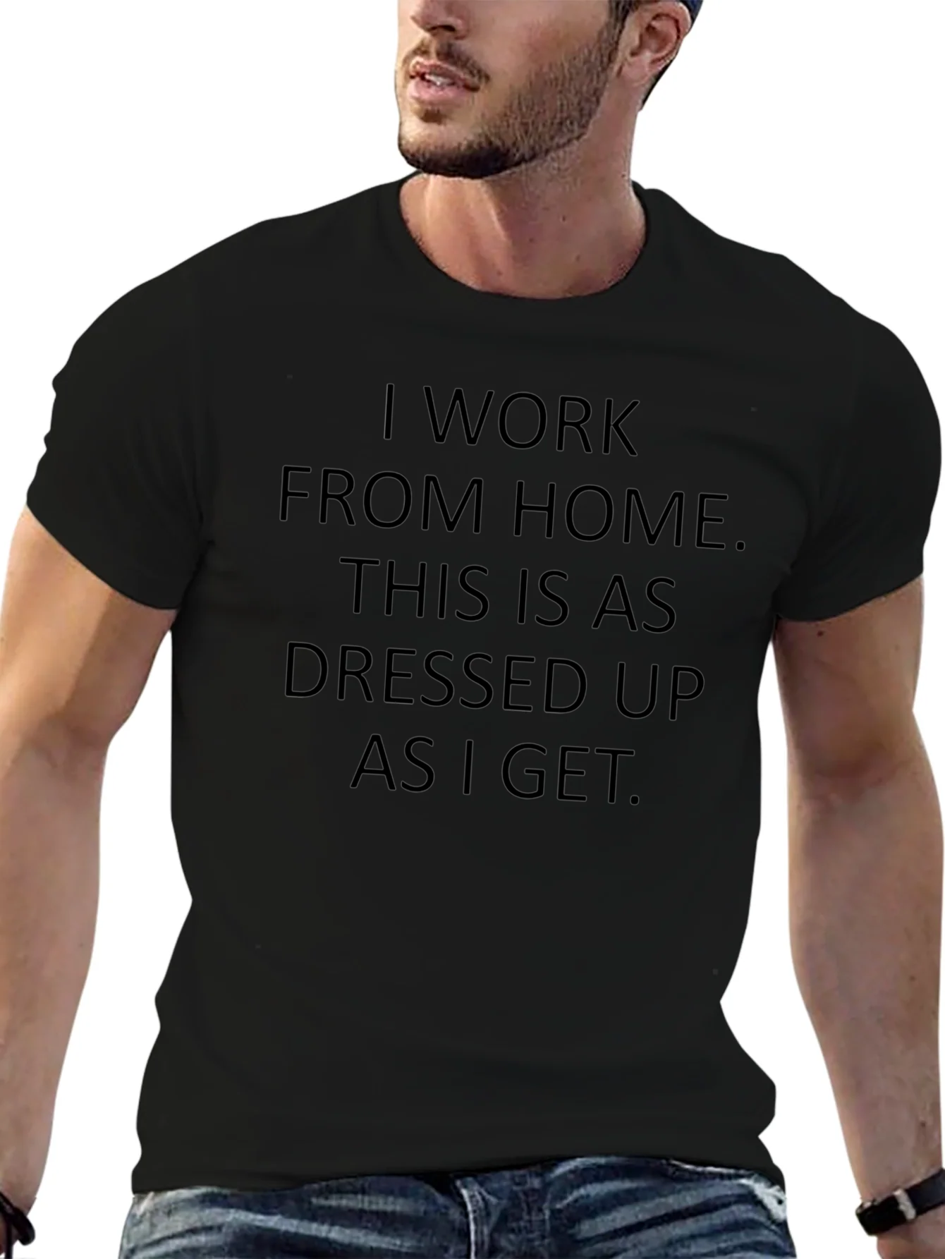 I Work From Home T-Shirt: Casual & Funny
