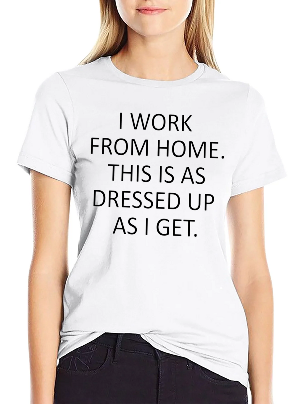 I Work From Home T-Shirt: Casual & Funny