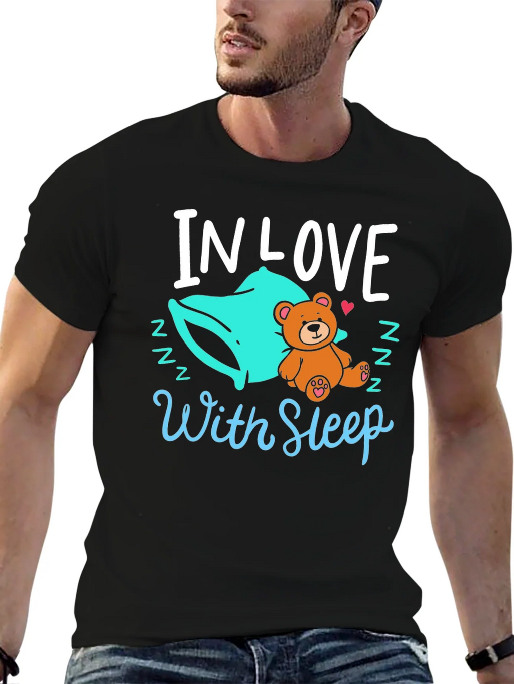 In Love With Sleep Graphic Tee