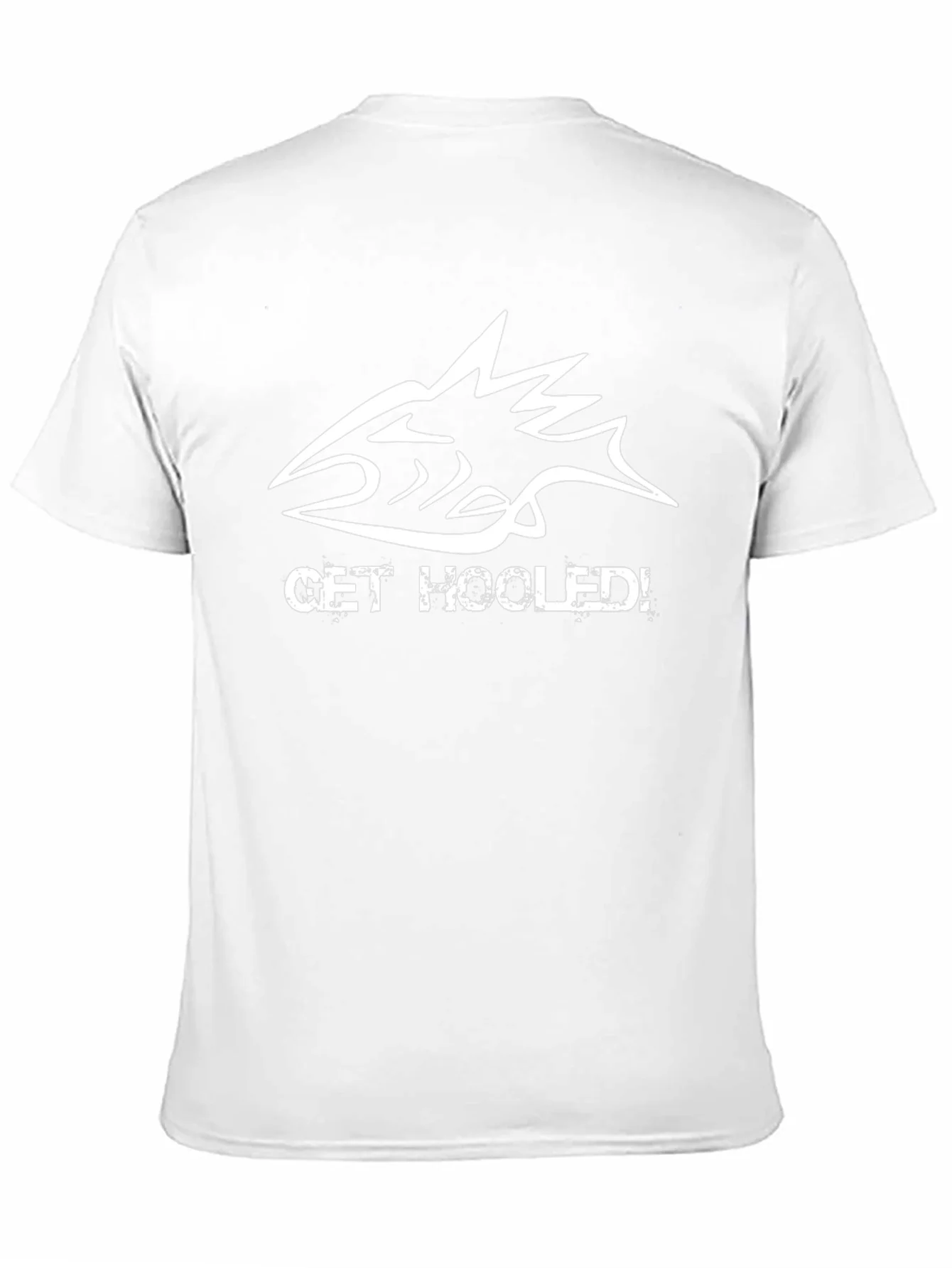 Get Hooked! Fishing Graphic Tee - Black