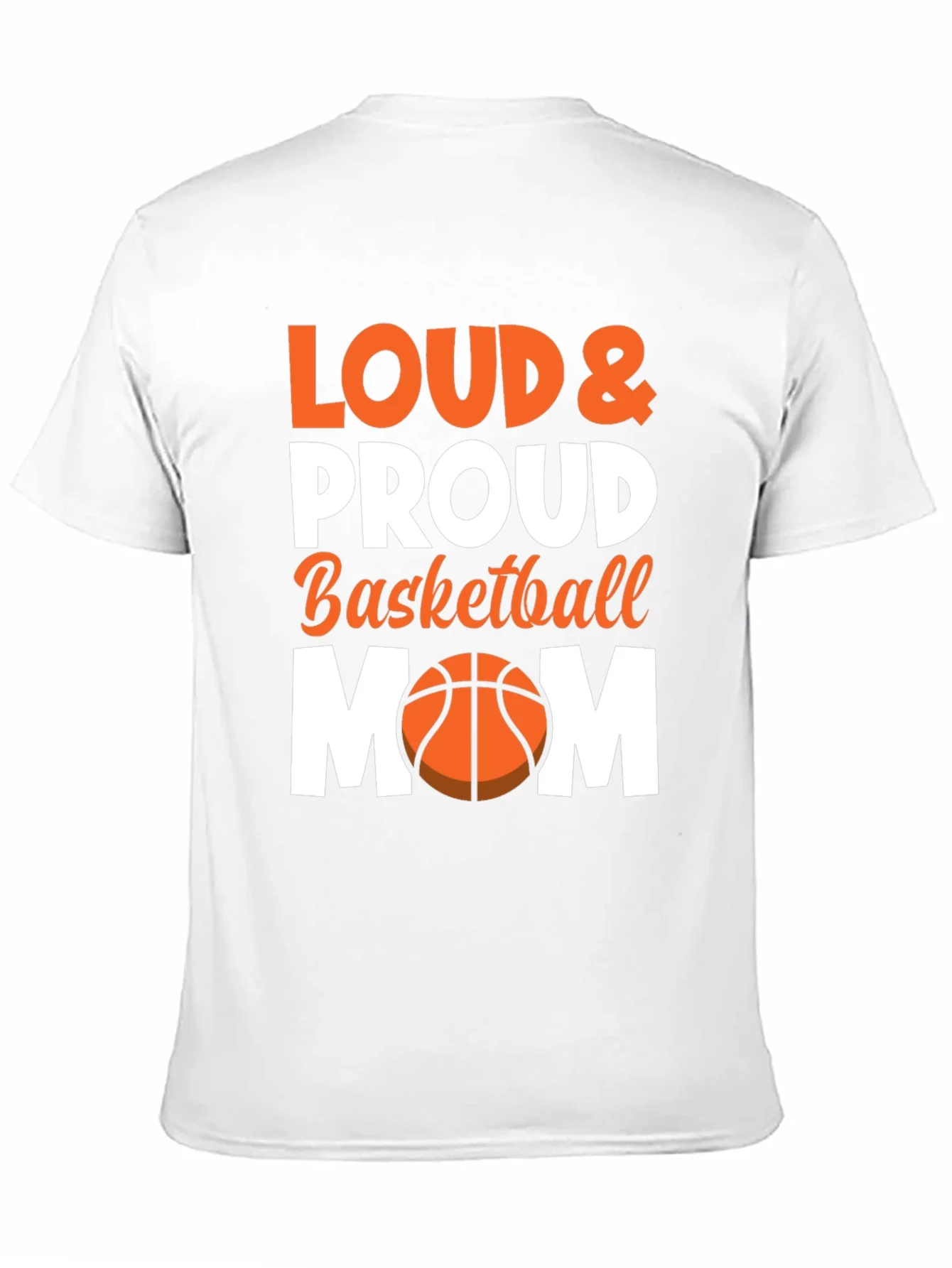Loud & Proud Basketball Mom Graphic Tee