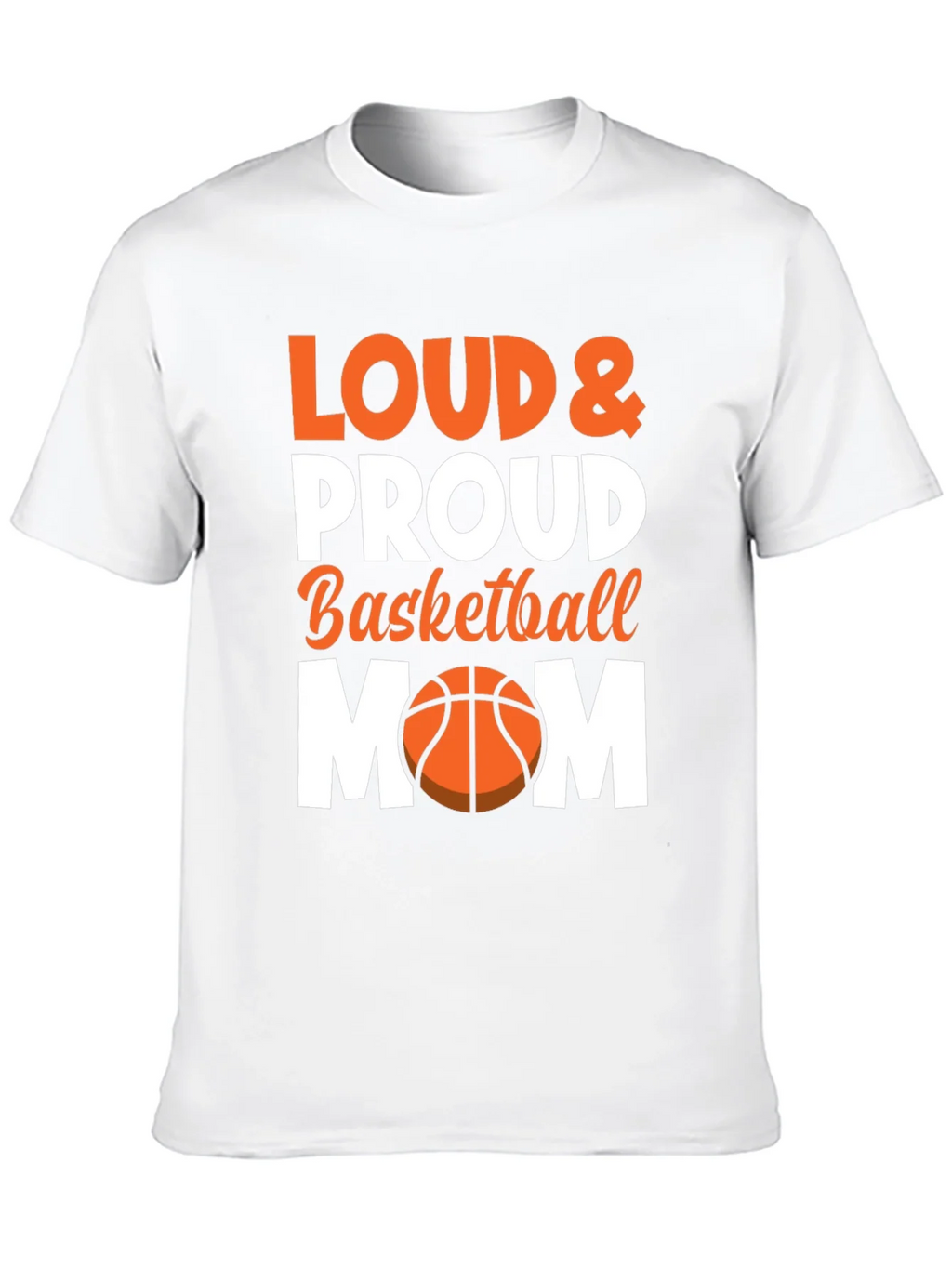 Loud & Proud Basketball Mom Graphic Tee