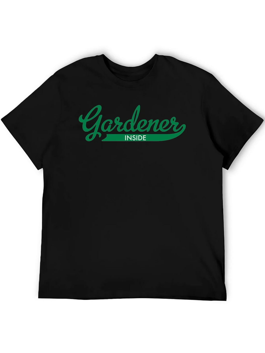 Gardener Inside Graphic T-Shirt - Black
