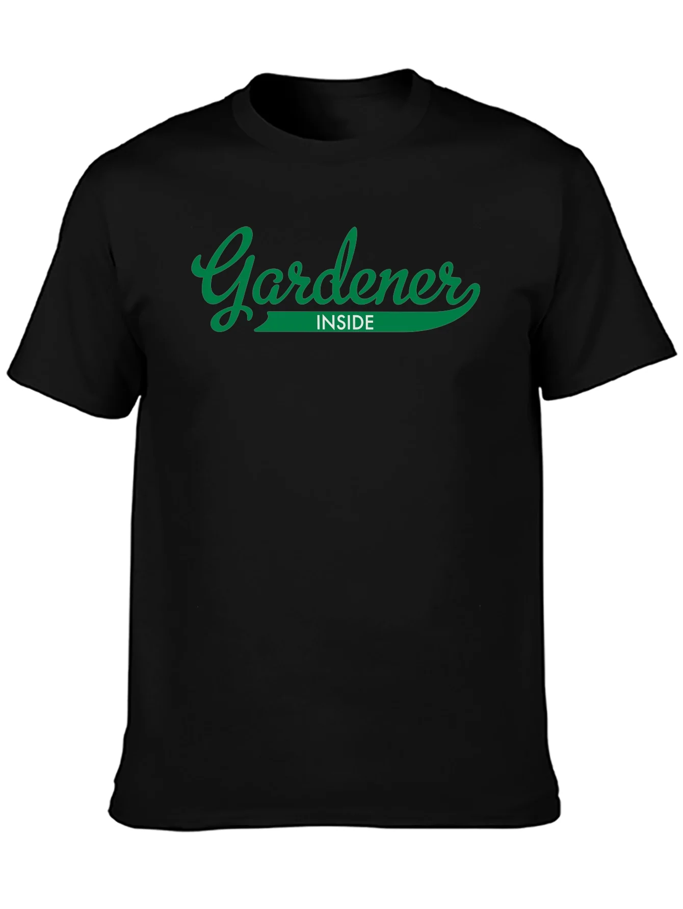 Gardener Inside Graphic T-Shirt - Black