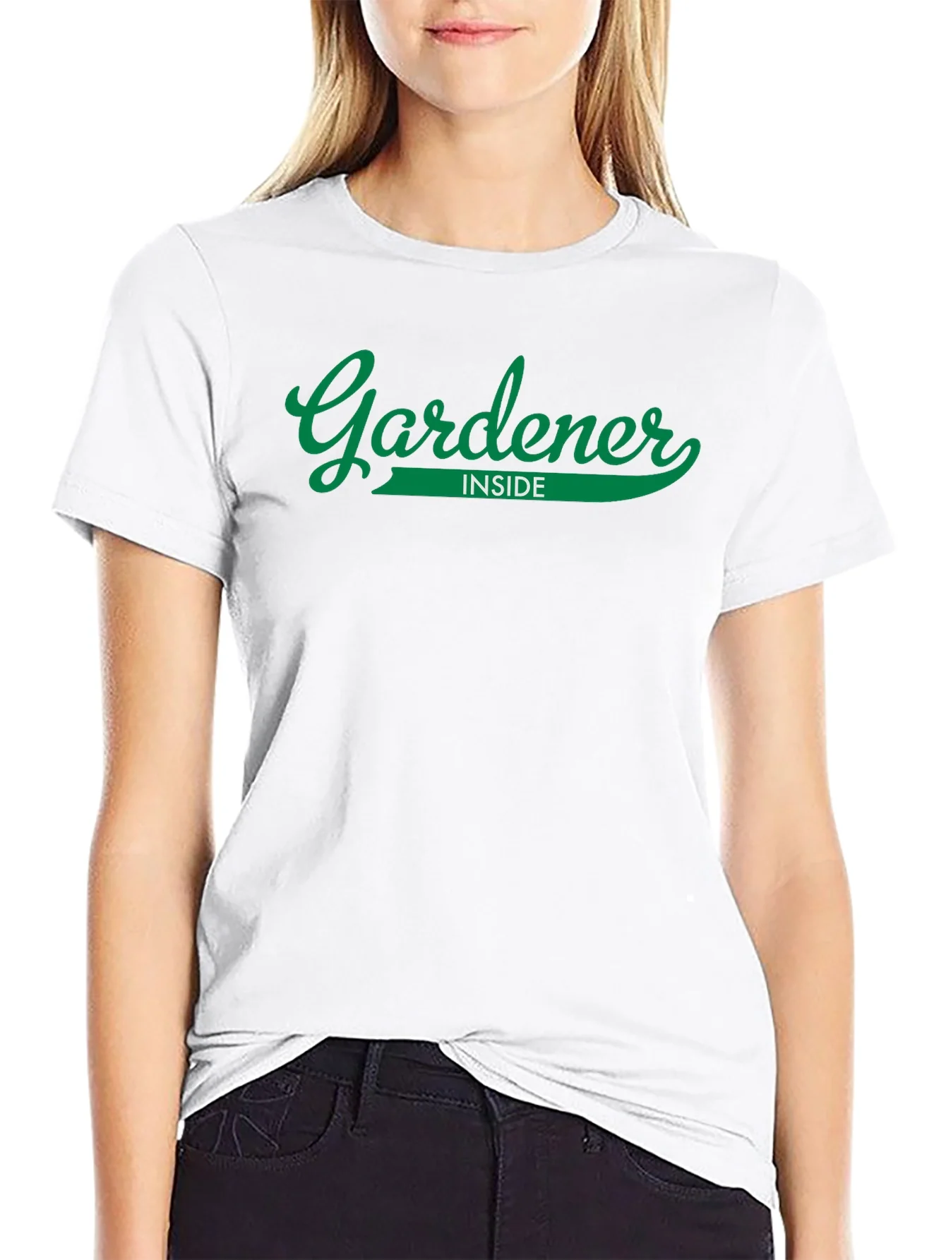 Gardener Inside Graphic T-Shirt - Black