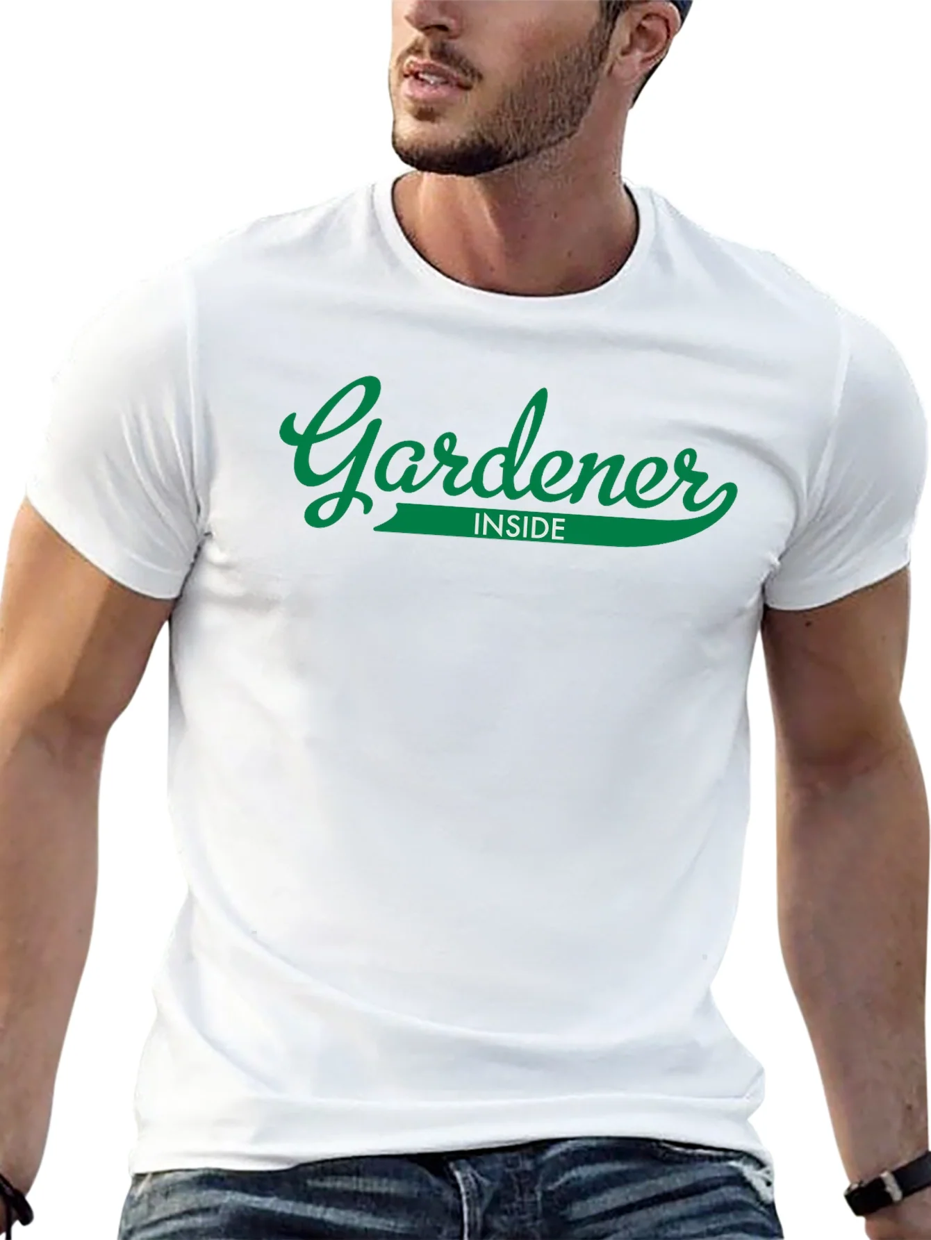 Gardener Inside Graphic T-Shirt - Black