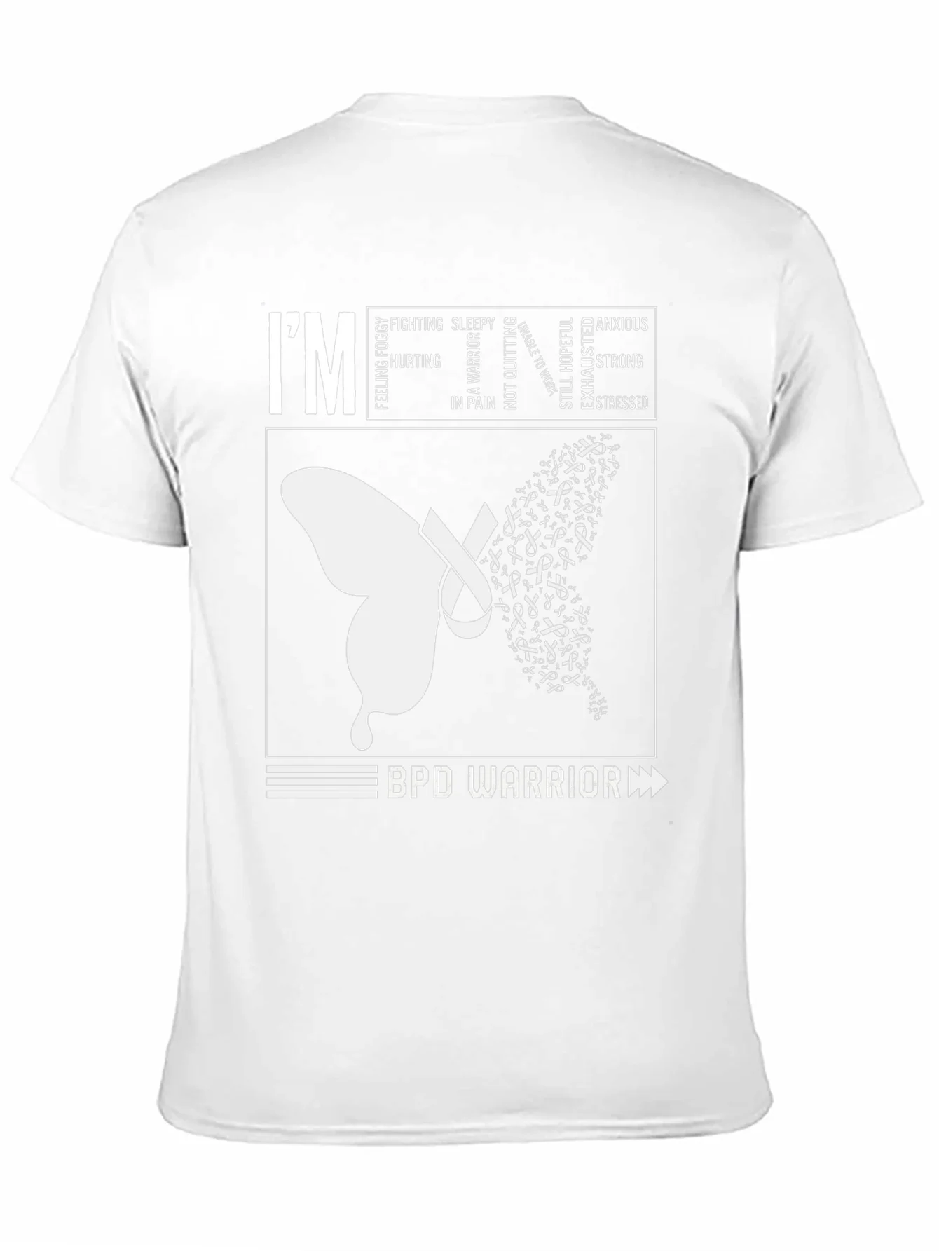 BPD Warrior T-Shirt - Mental Health Awareness