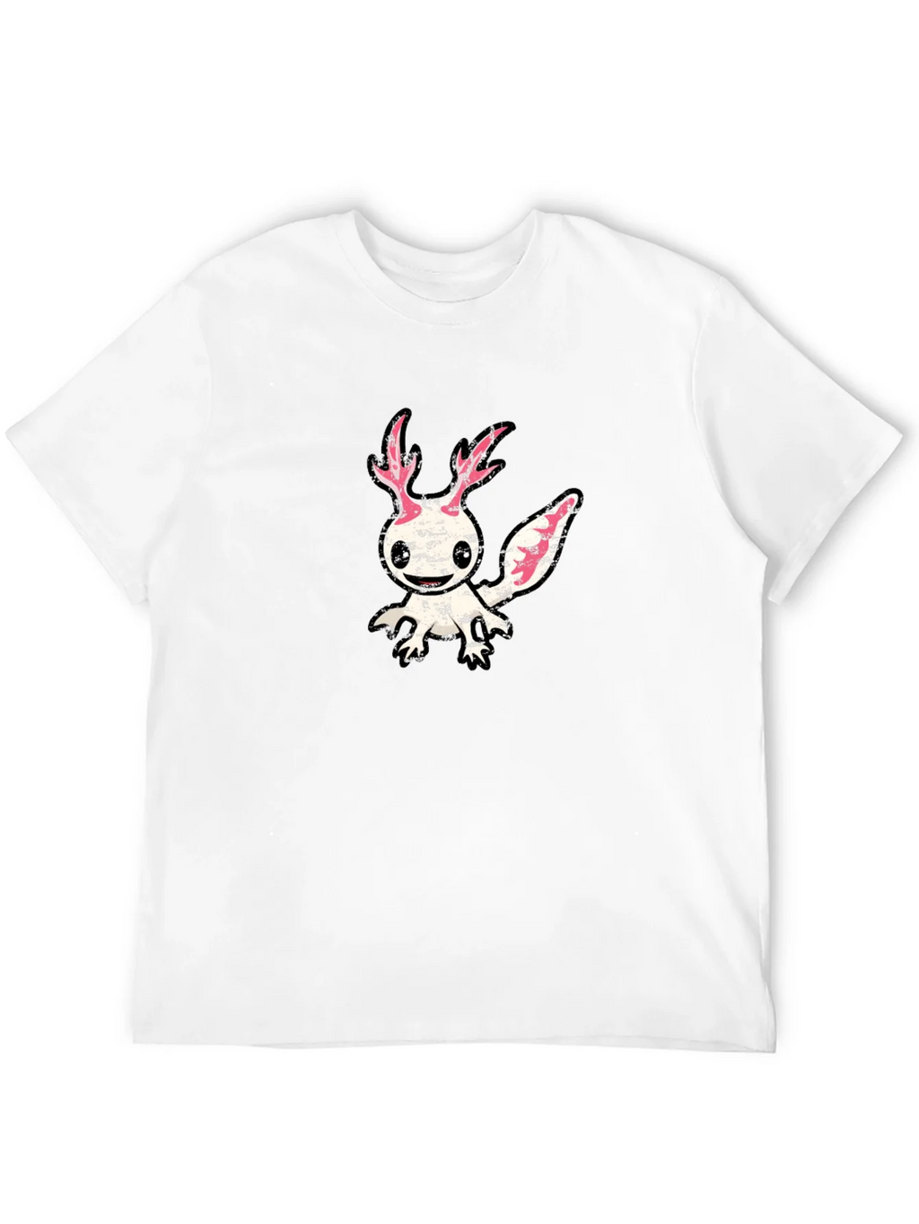 Axolotl Graphic Tee - Unique Creature Design