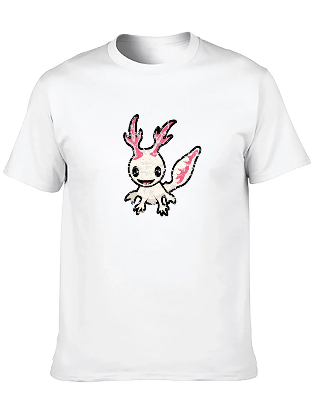Axolotl Graphic Tee - Unique Creature Design