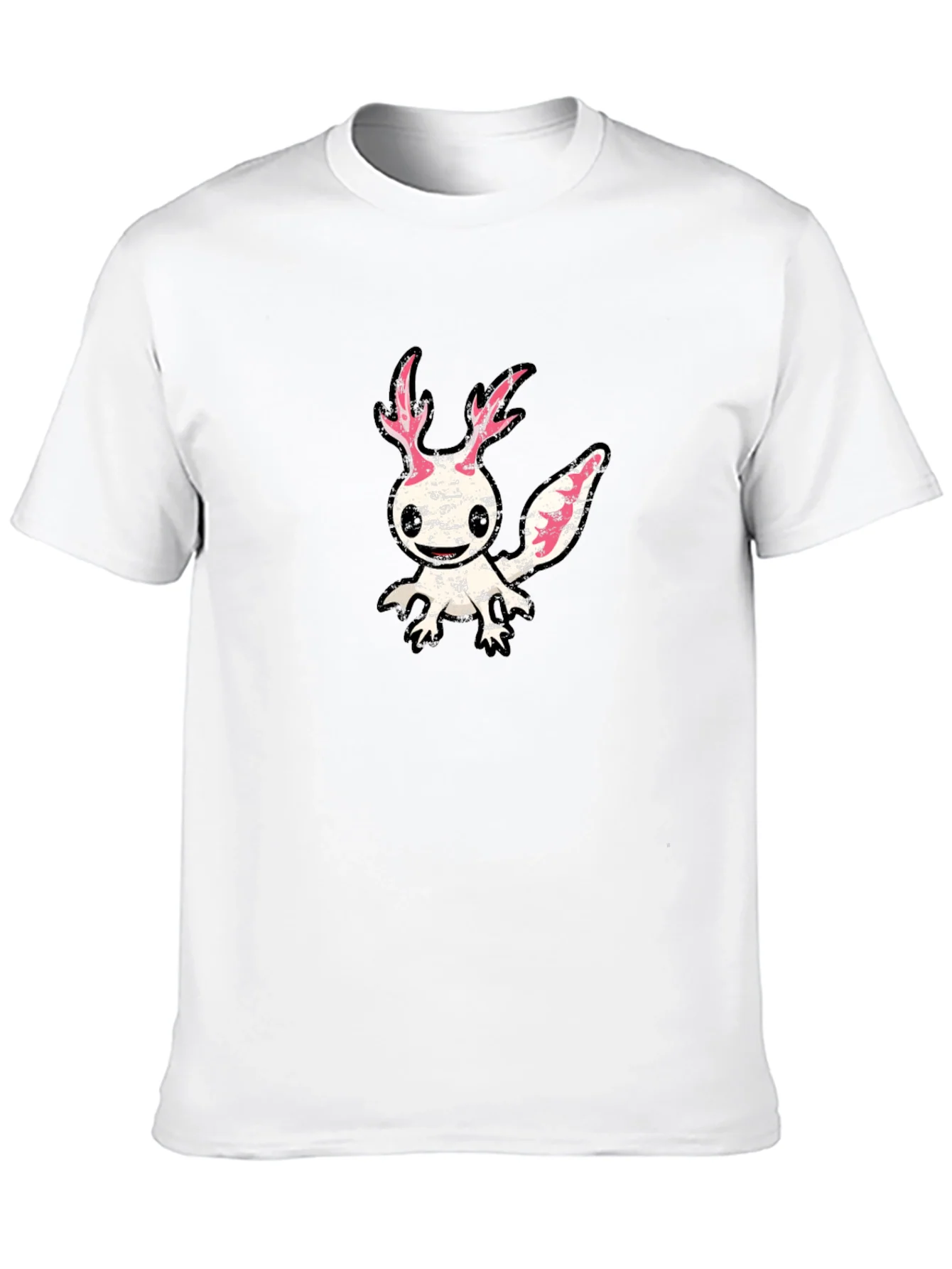 Axolotl Graphic Tee - Unique Creature Design