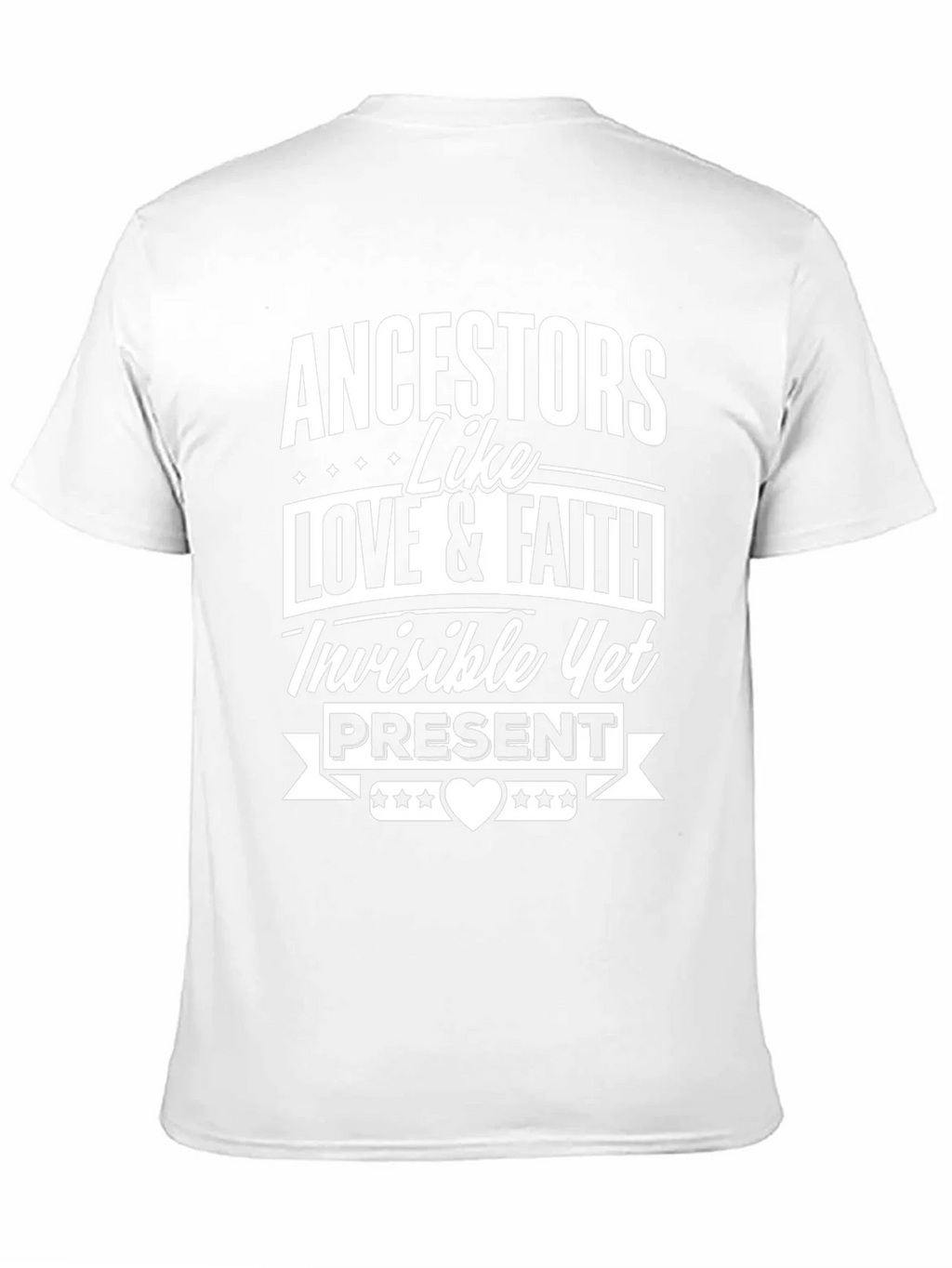 Ancestors Love & Faith Black Graphic T-Shirt