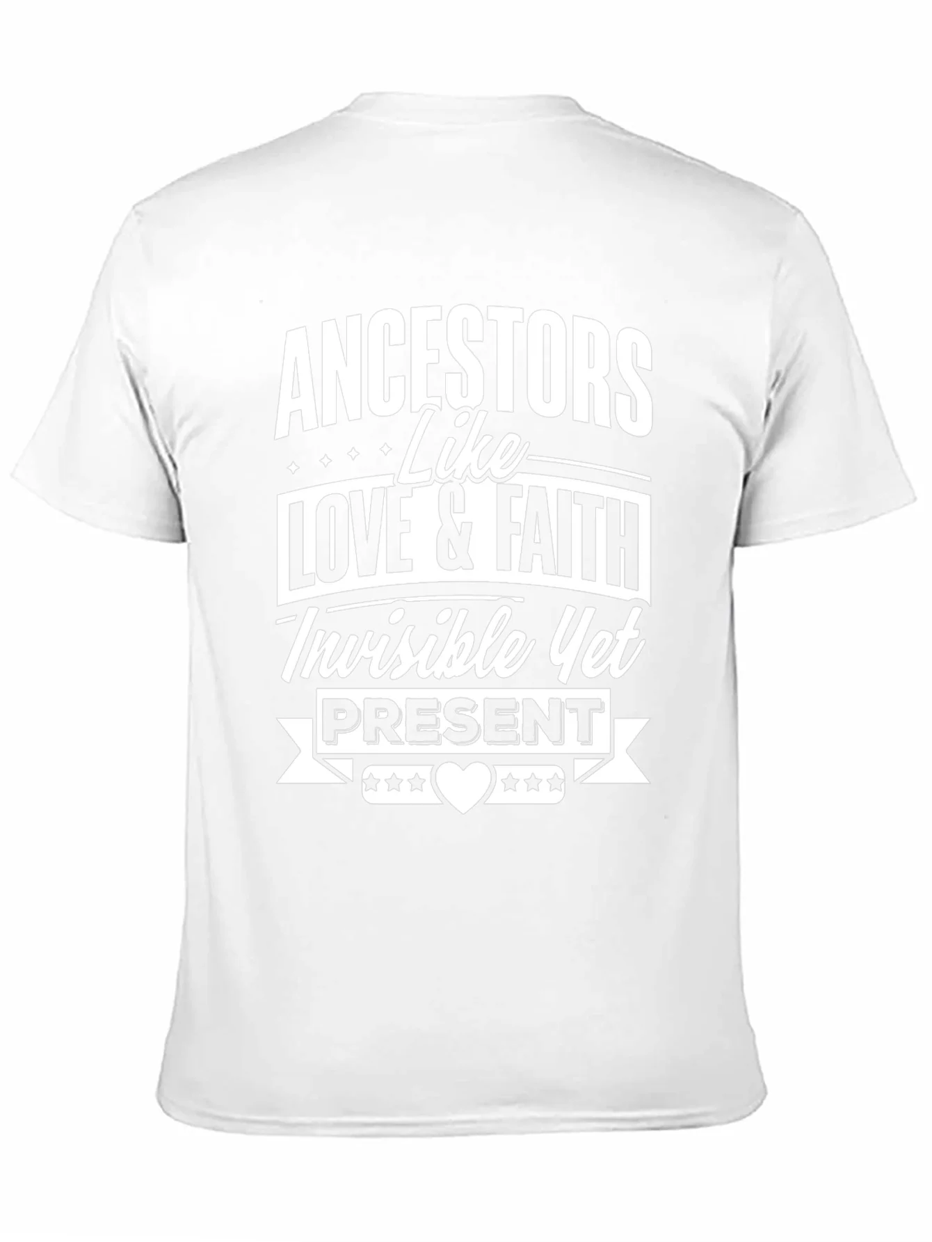 Ancestors Love & Faith Black Graphic T-Shirt