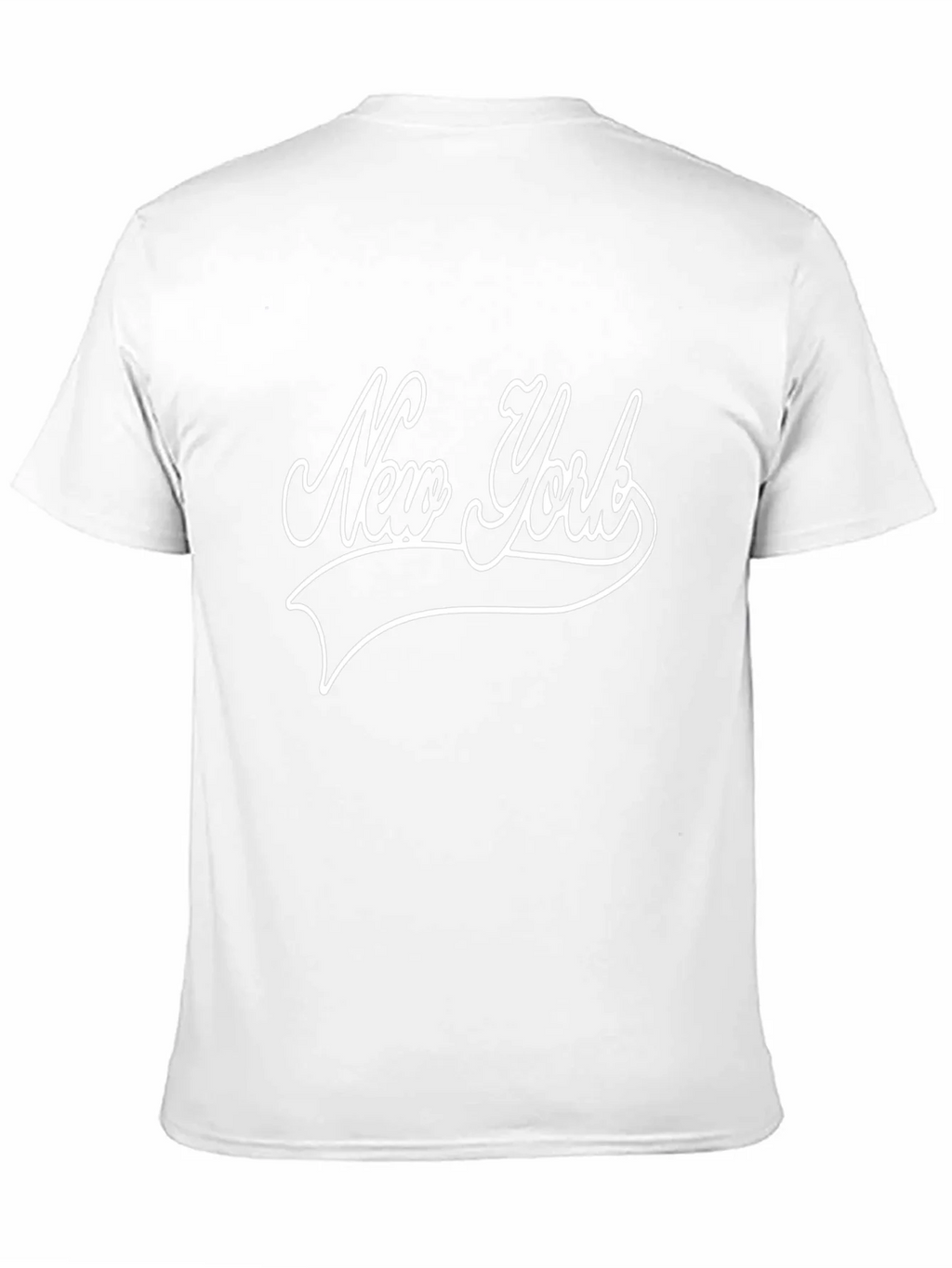 New York Graphic Tee - Black Cotton T-Shirt