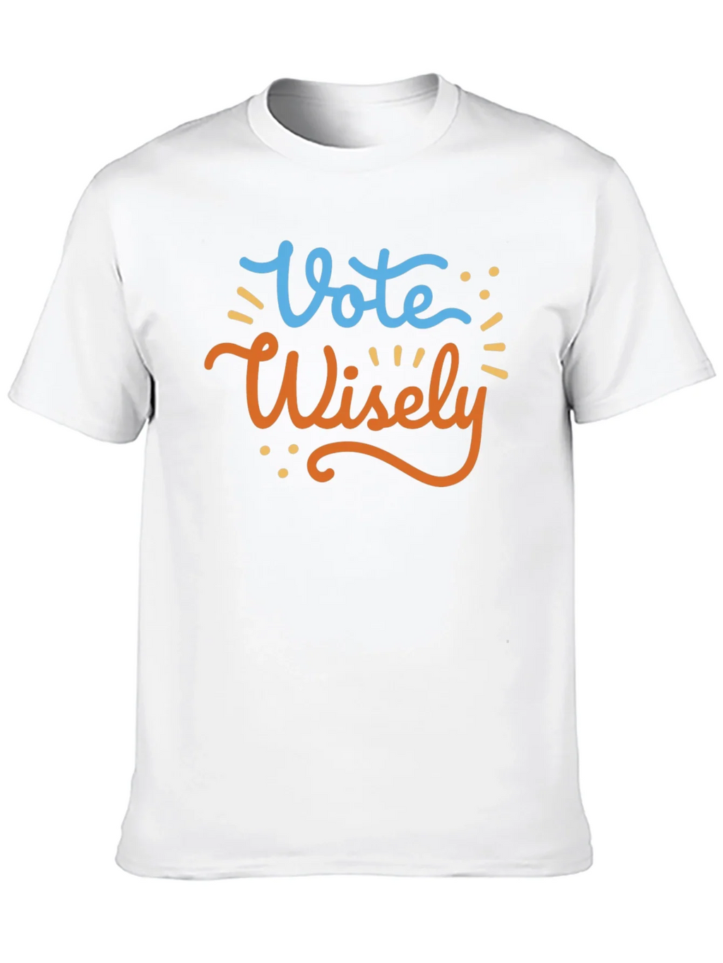 Vote Wisely Graphic Tee - Black Cotton T-Shirt