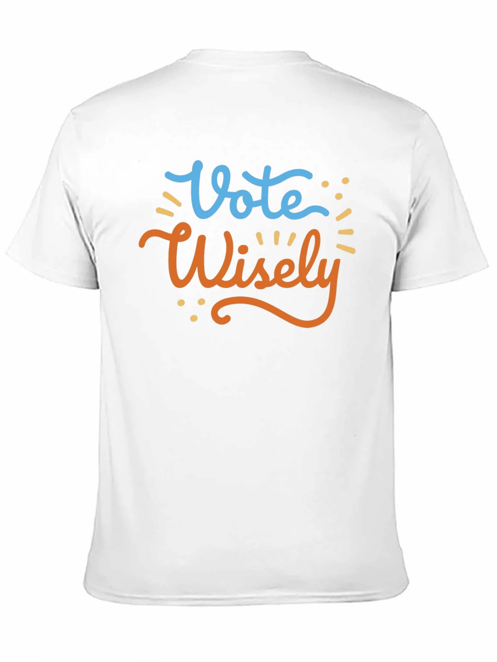Vote Wisely Graphic Tee - Black Cotton T-Shirt