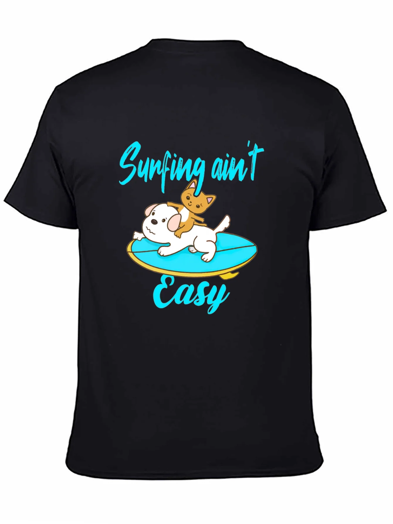 Surfing Aint Easy Graphic T-Shirt