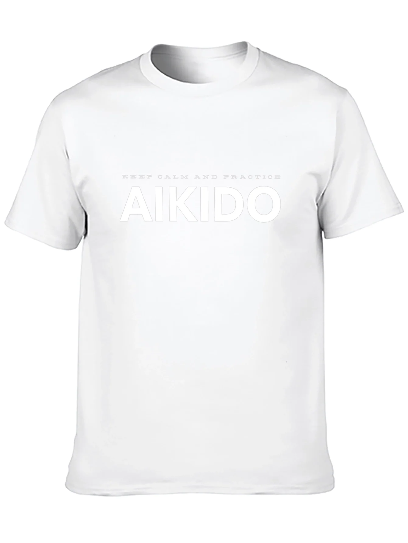 Aikido Practice T-Shirt: Keep Calm and Train!